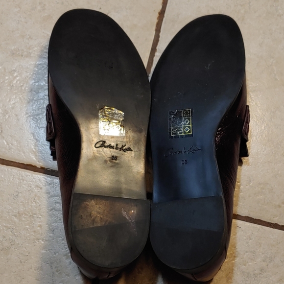 Metallic Purple Charles & Keith Penny Loafers - Picture 6 of 8